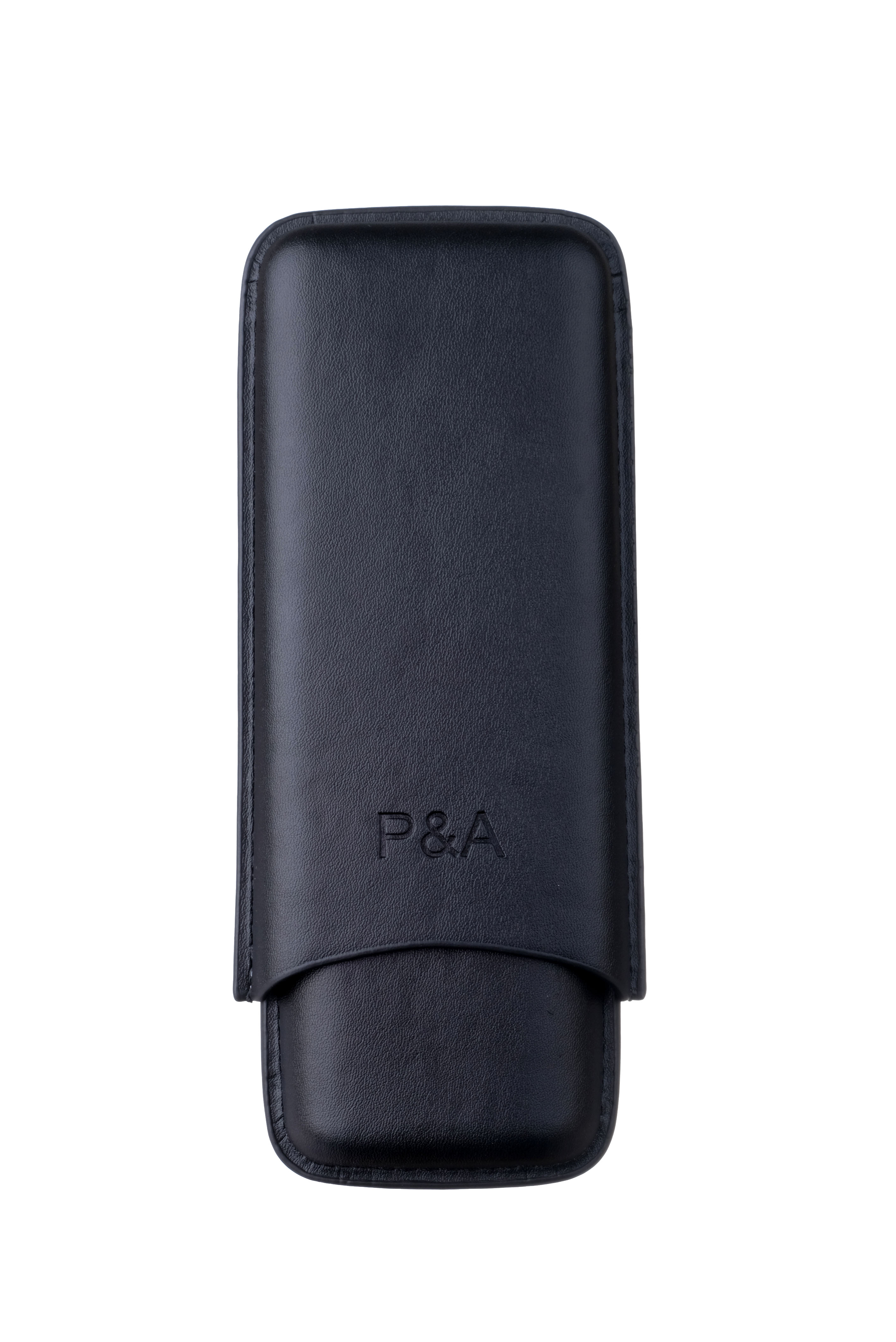 Чехол P&amp;A на 2 сигары Cohiba Behike 56 Black
