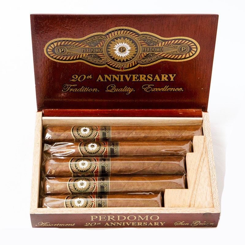 Набор сигар Perdomo 20th Anniversary Sun Grown Gift Pack в подарочной упаковке