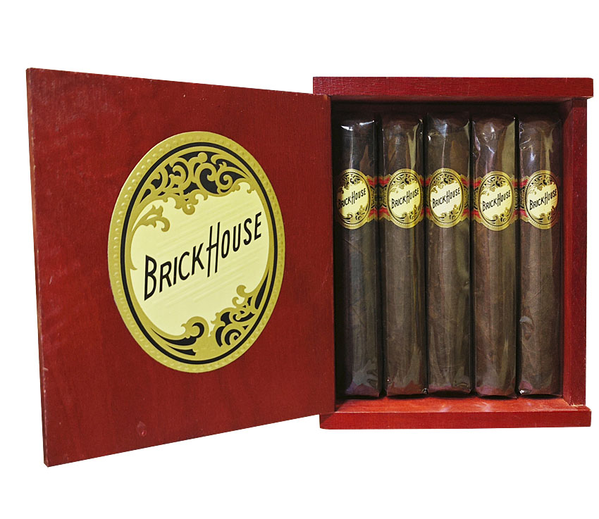 SET 5 cigars Brick House Natural Robusto