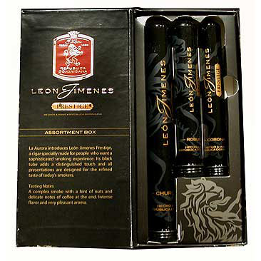Leon Jimenes Prestige Assortment Box в подарочной упаковке