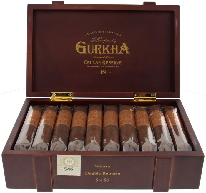 Gurkha Cellar Reserve Aged 18 Years Solara Double Robusto