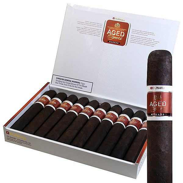 Dunhill Aged Maduro Short Churchills