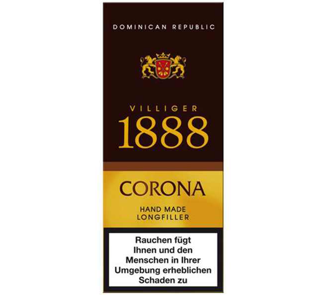 Сигариллы Villiger 1888 Tubed Corona