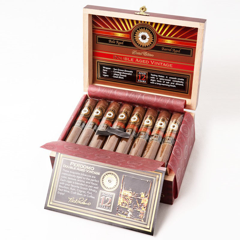 Perdomo Double Aged 12 Years Vintage Robusto Sun Grown