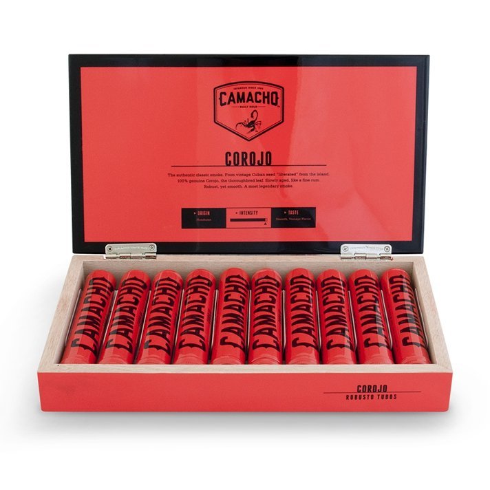 Camacho Corojo Robusto Tubos