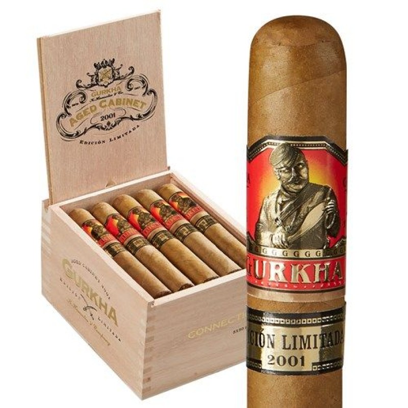 Gurkha Cabinet 2001 Aged Robusto Habano