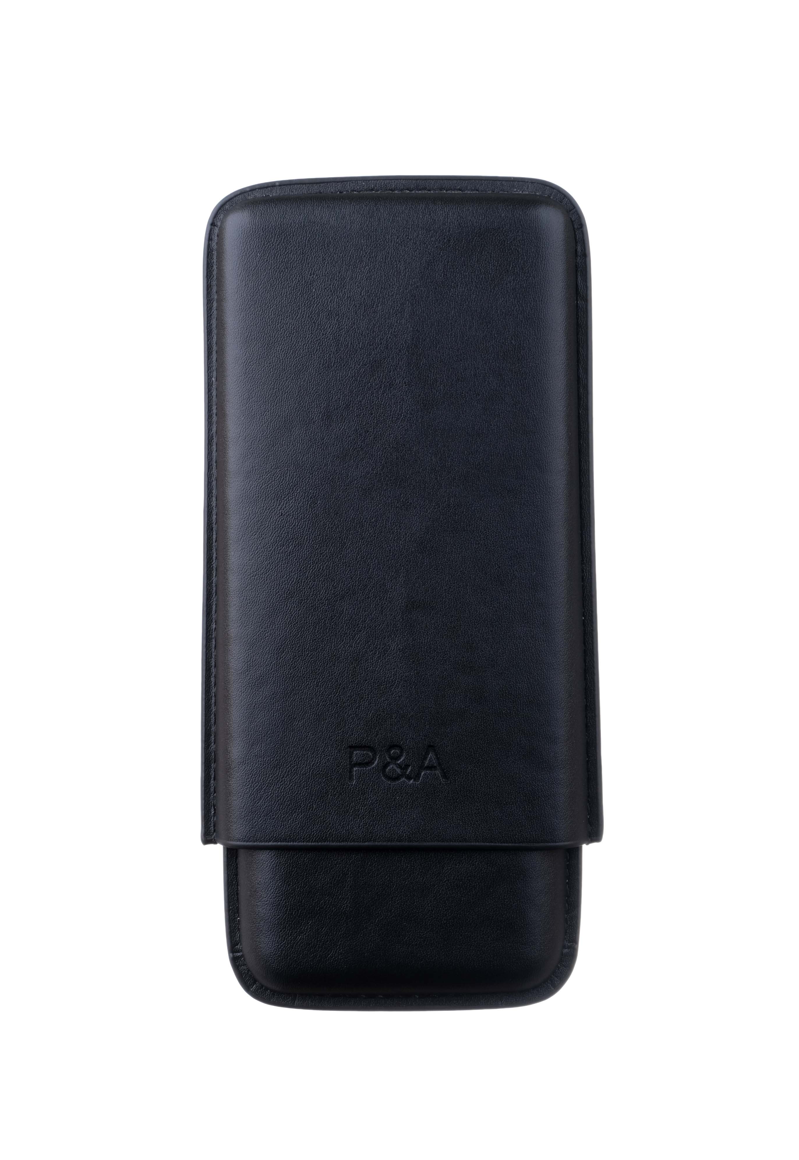 Чехол P&amp;A на 3 сигары Cohiba Behike 56 Black
