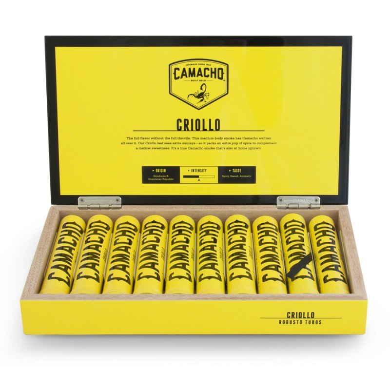 Camacho Criollo Robusto Tubos