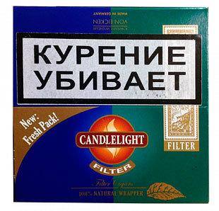 Candlelight Filter Assorty Sumatra+Menthol 50