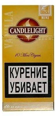 Candlelight Mini Vanilla 10