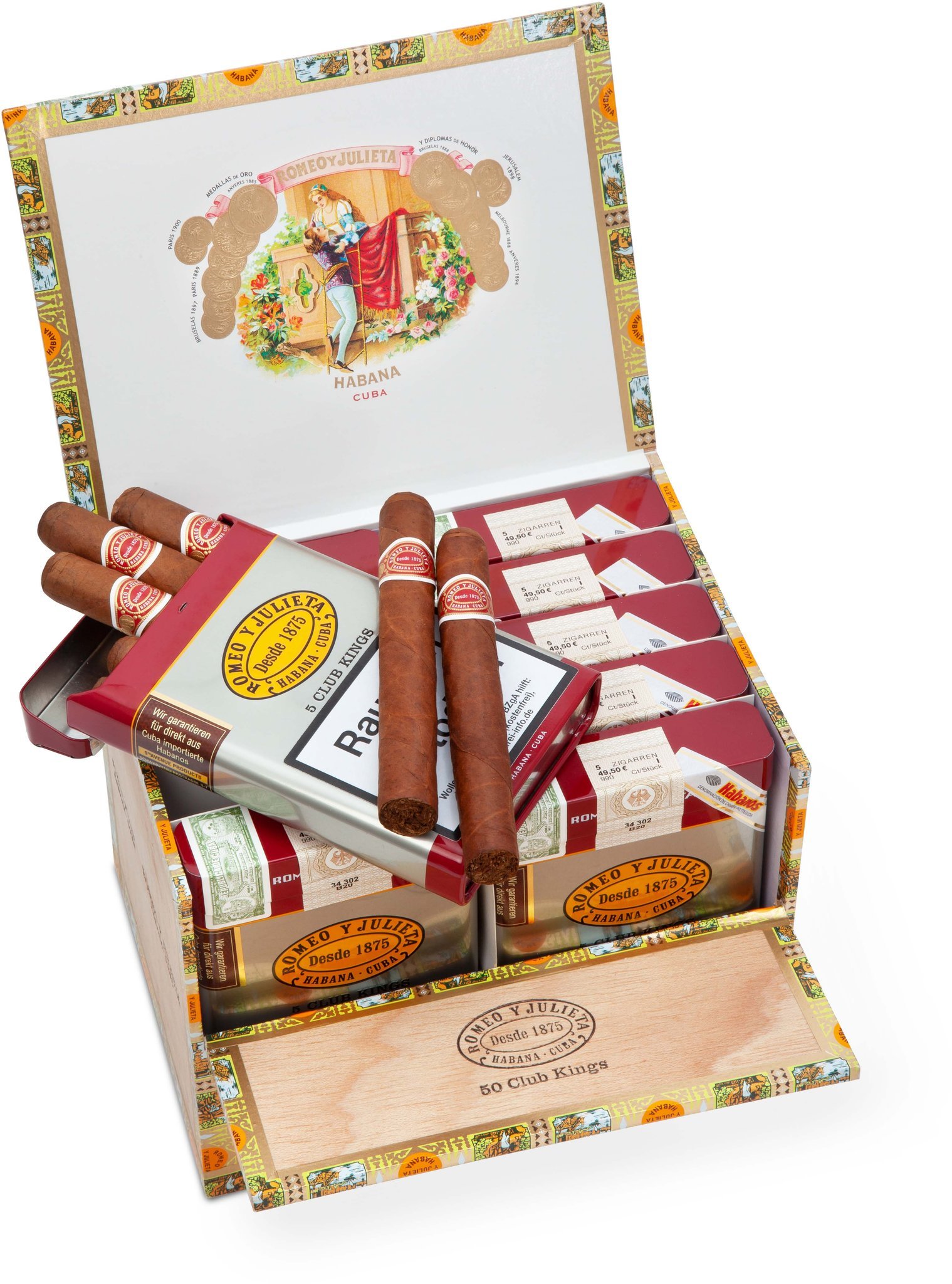 Romeo y Julieta Club King
