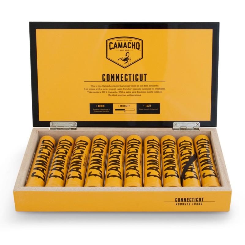 Camacho Connecticut Robusto Tubos