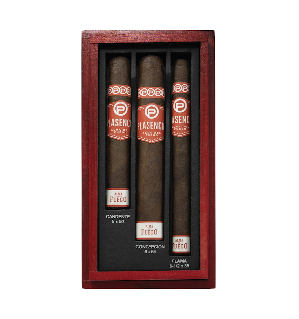 Набор сигар Plasencia  lma del Fuego SET of 3 cigars в подарочной упаковке