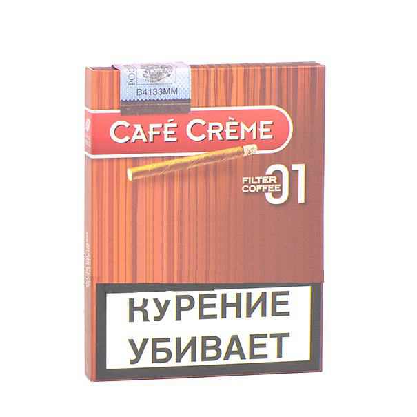 Сигариллы Cafe Creme Filter Coffee №1