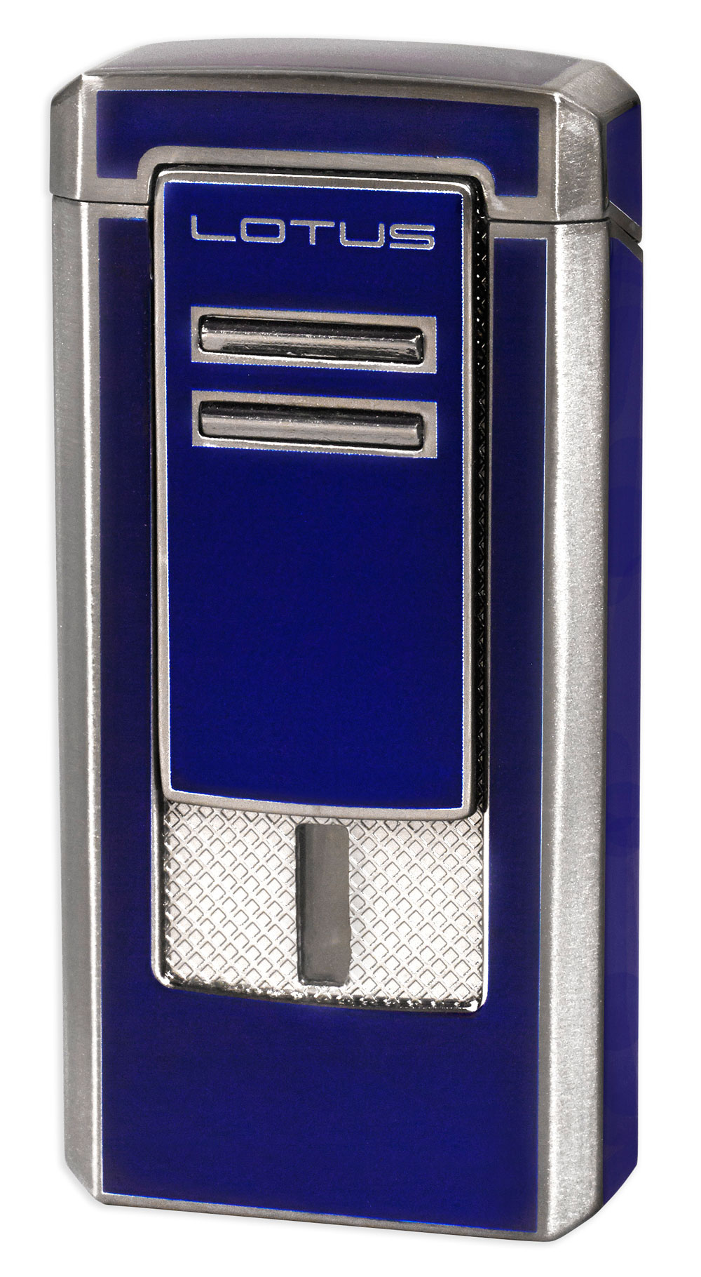 Зажигалка Lotus 4660 Commander Blue Chrome
