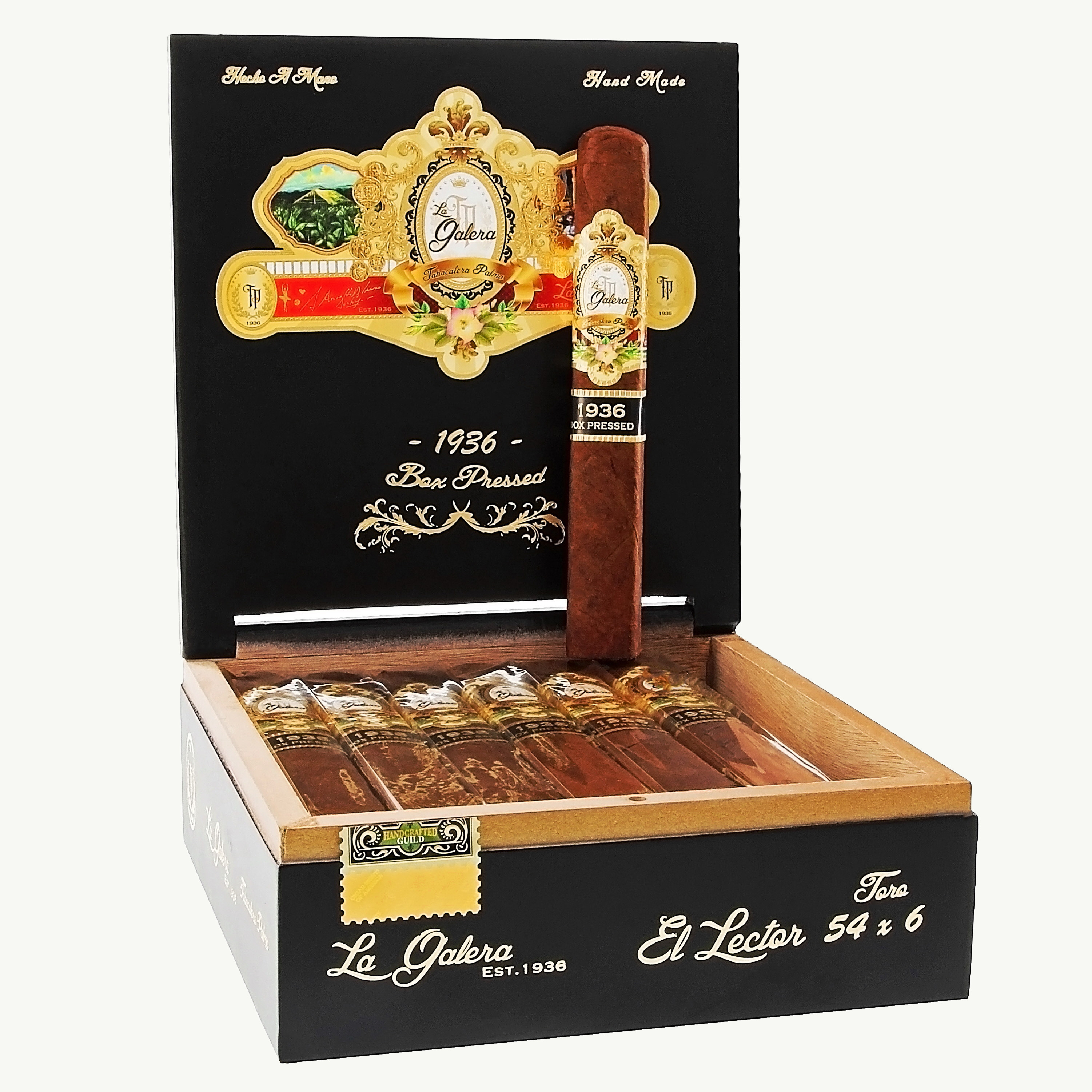 La Galera 1936 Box Pressed El Lector Toro