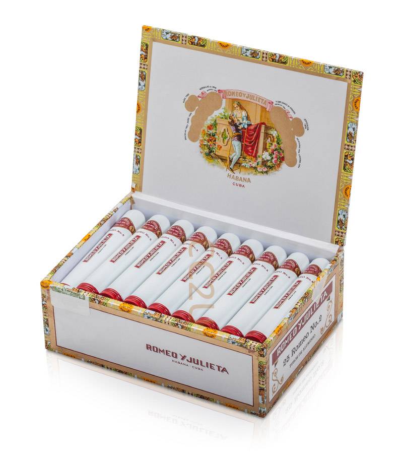 Romeo y Julieta No.2 tubos