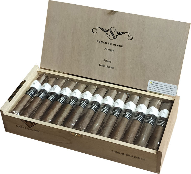 Sencillo Black Robusto