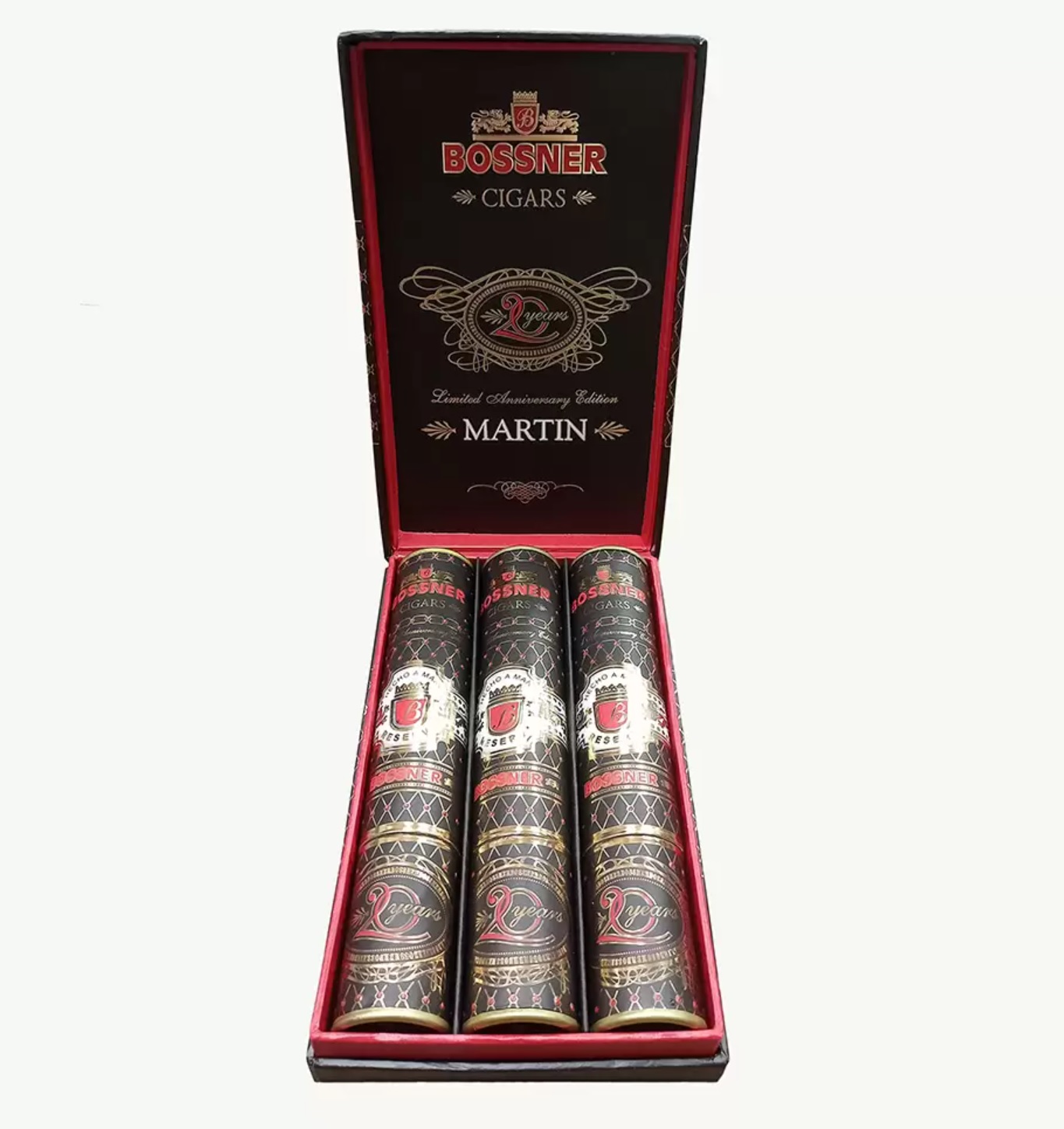 Bossner 20th Anniversary Martin Tubos в подарочной упаковке