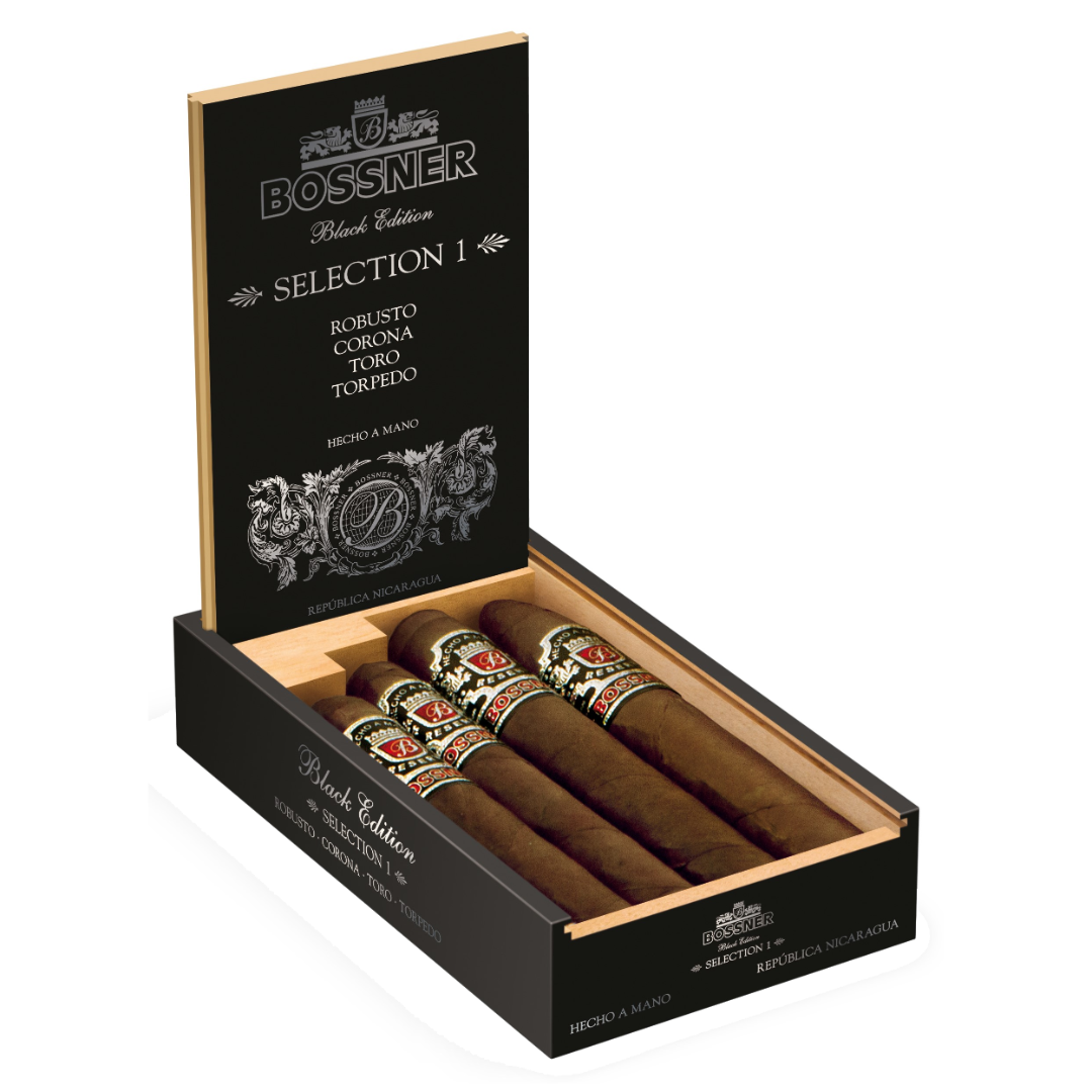 Набор сигар Bossner Black Edition Selection в подарочной упаковке