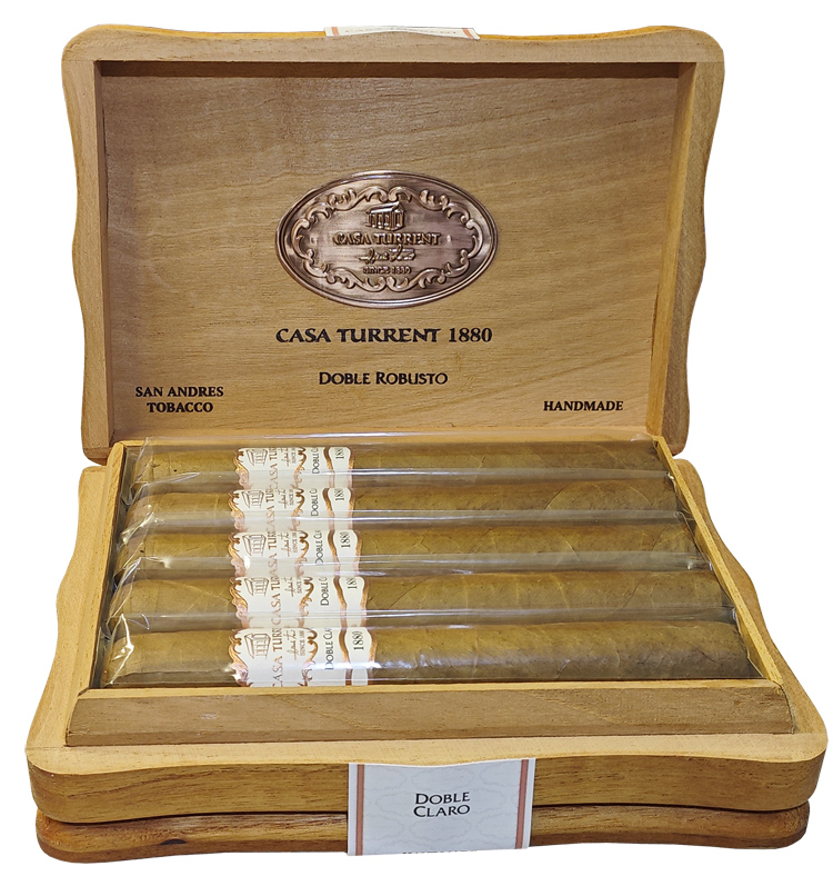 Casa Turrent 1880 Doble Robusto Double Claro