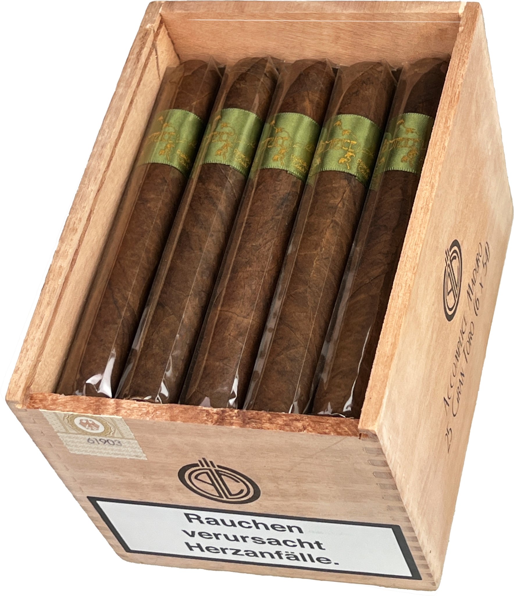Principle Accomplice Maduro Green Band Gran Toro