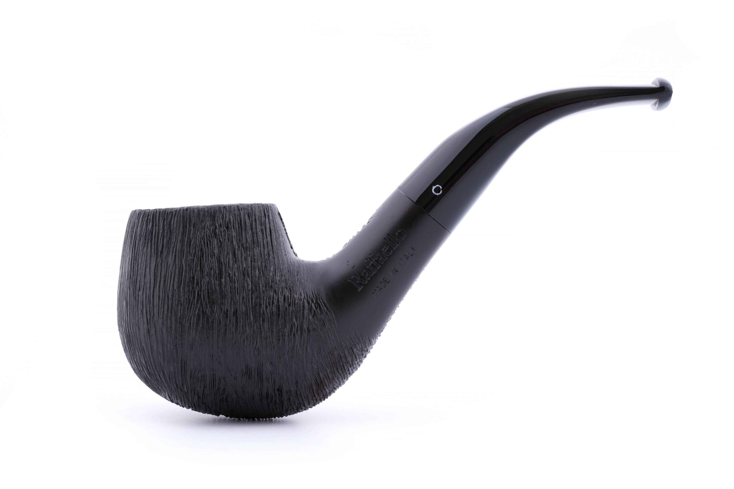 Трубка Barontini Raffaello Pettinata black, форма 117 (autoadd)