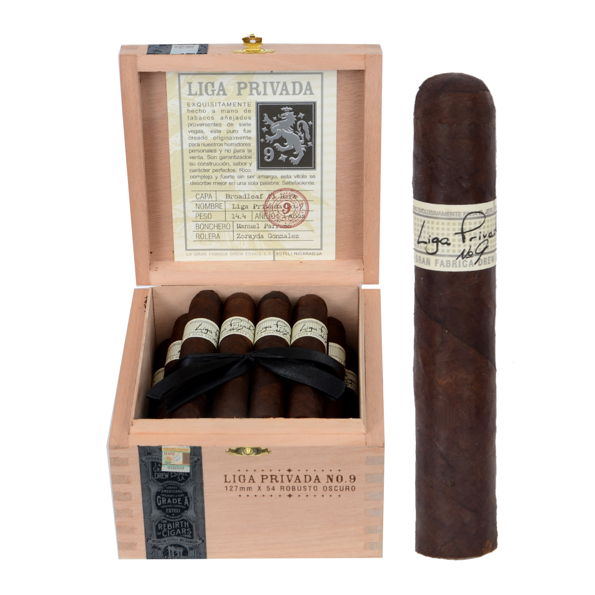 Drew Estate Liga Privada №9 Robusto