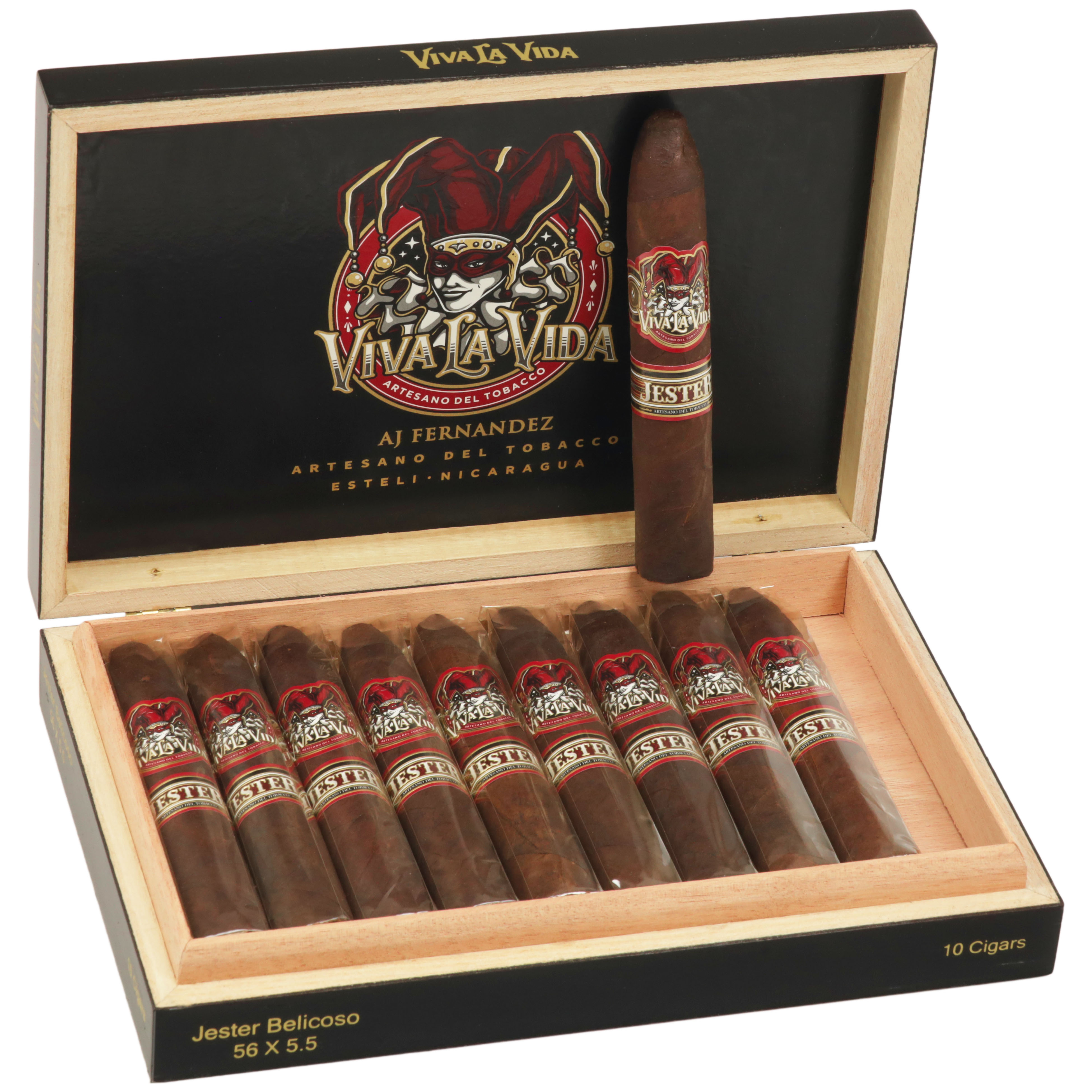 AJ Fernandez Viva la Vida 5 Years Anniversario Jester Belicoso