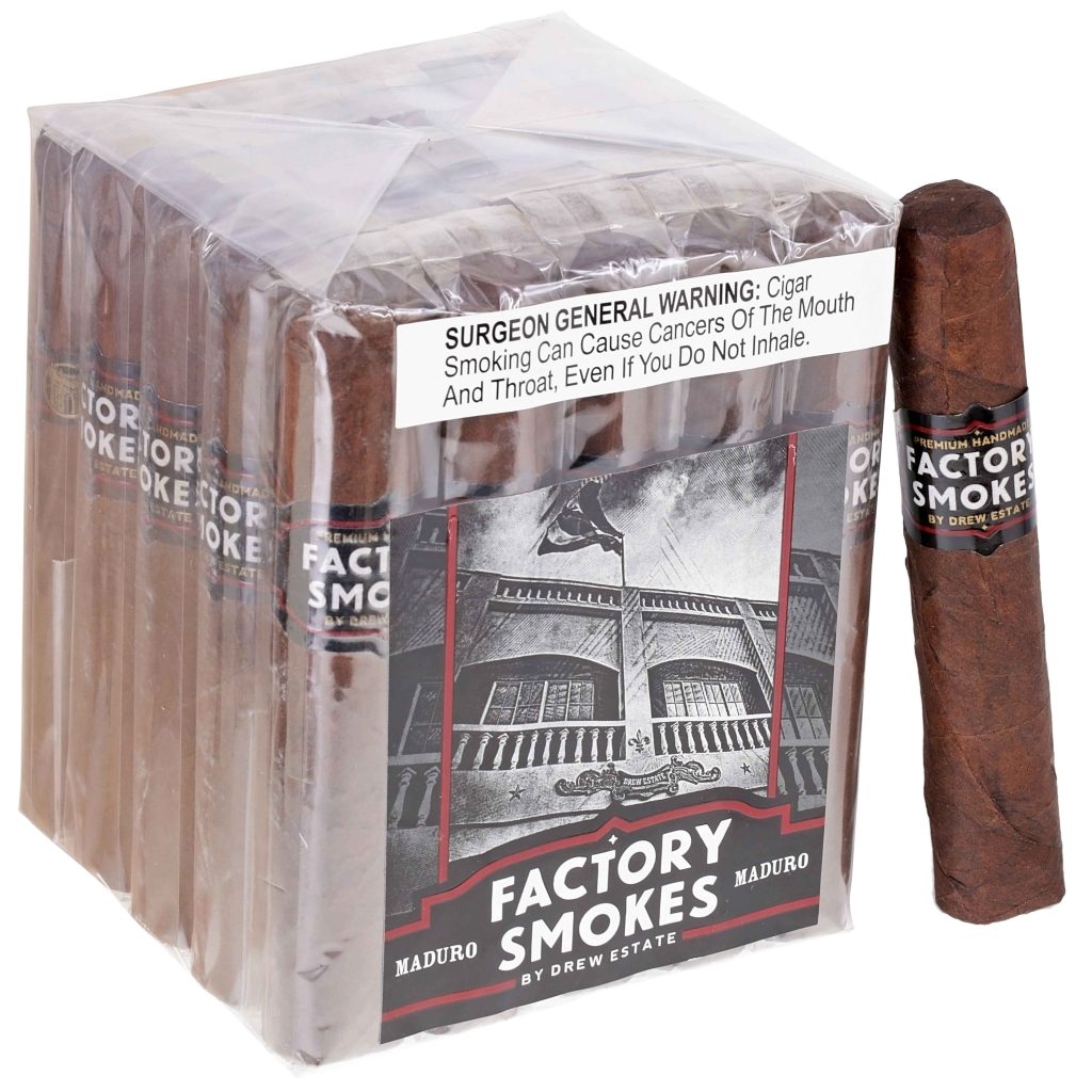 Drew Estate Factory Smokes Maduro Robusto