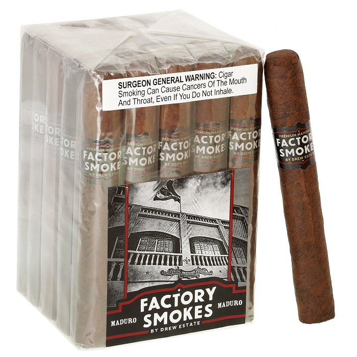 Drew Estate Factory Smokes Maduro Toro